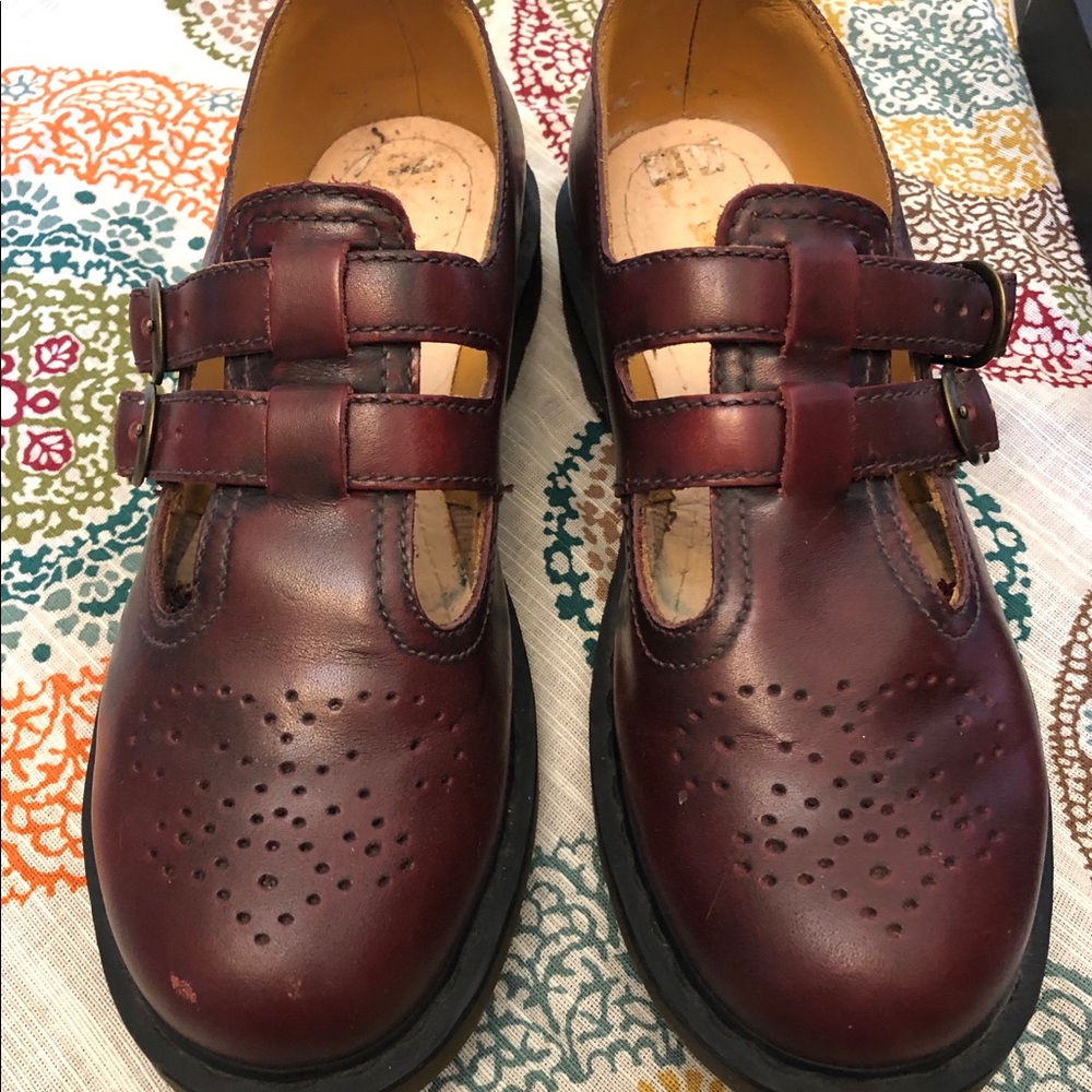 Dr. Martens Women's 8065 Mary Jane in Oxblood